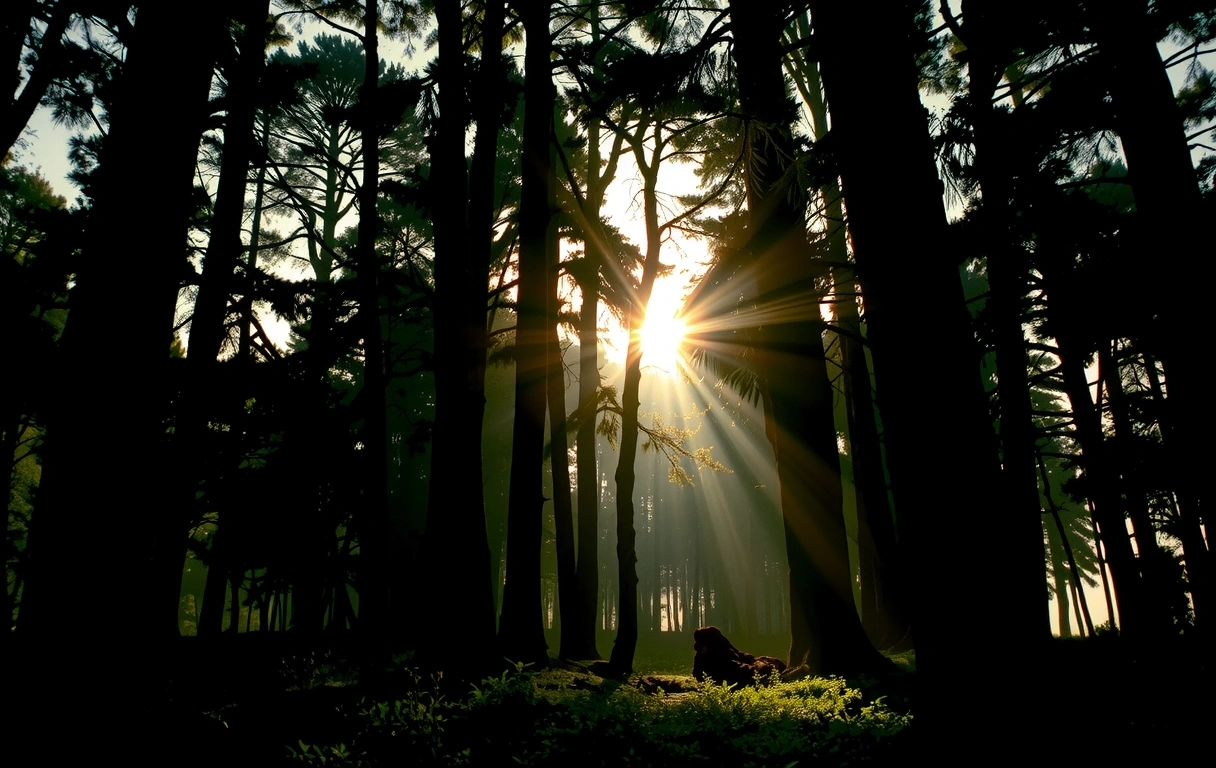 Hrvatska šuma u magli